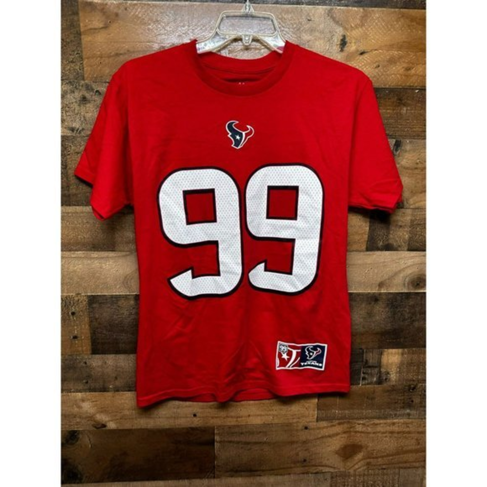 Majestic Houston Texans JJ Watt Men's T-Shirt Size Medium